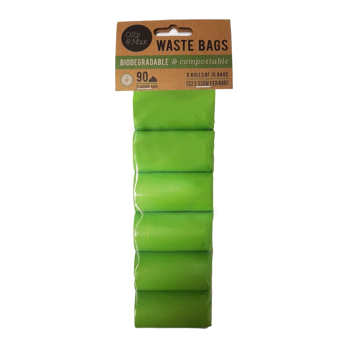 Biodegradable Waste Bags (4 Roll Pack) (DUPLICATE)