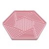 Lick Mat Hexagon (Dusty Pink)