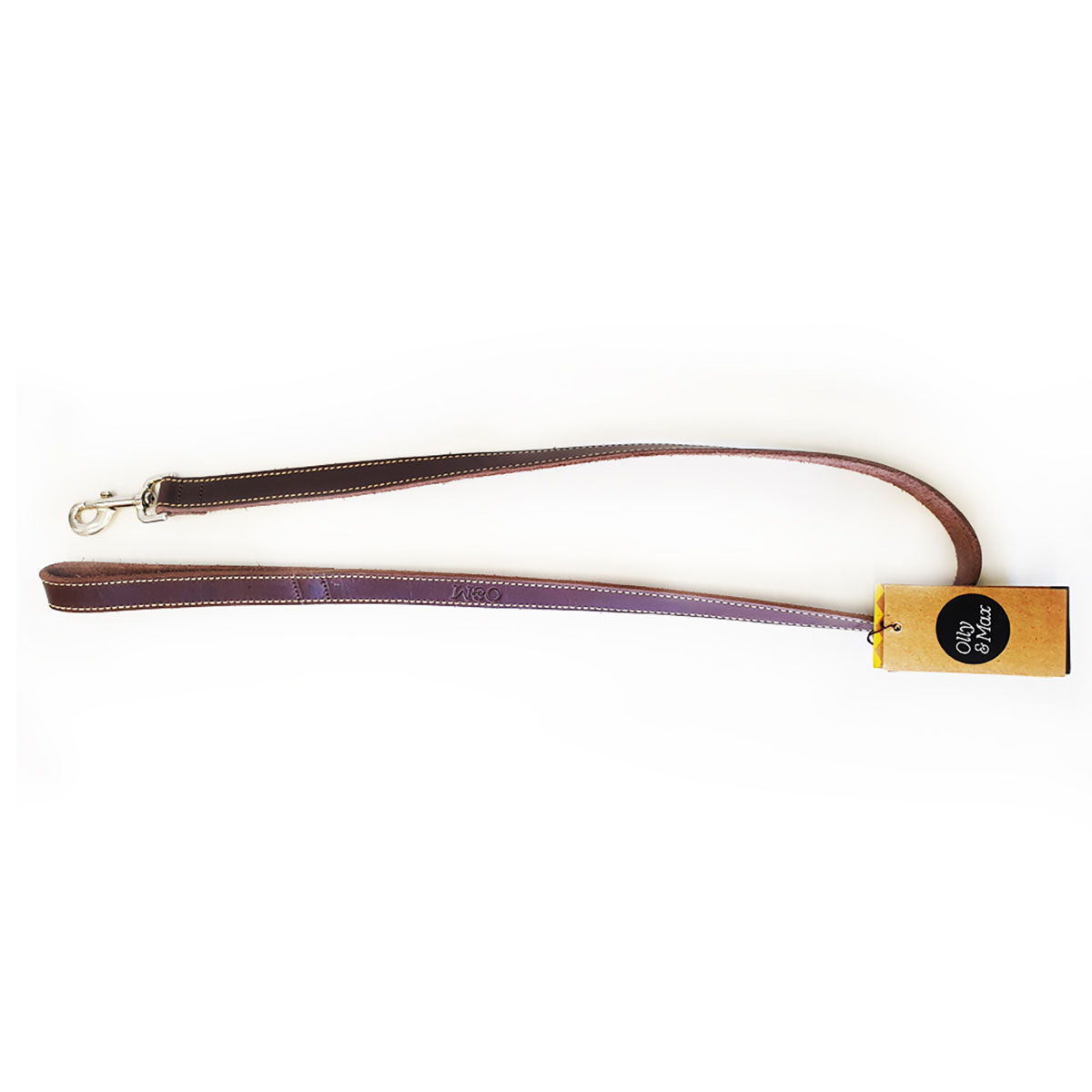 Olly & Max Leather Lead- Brown