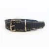 Olly & Max Leather Collar- Black