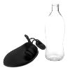 Leaf Folding Travel Water Bottle Black