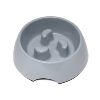 Slow Feeder Dog Bowl Grey